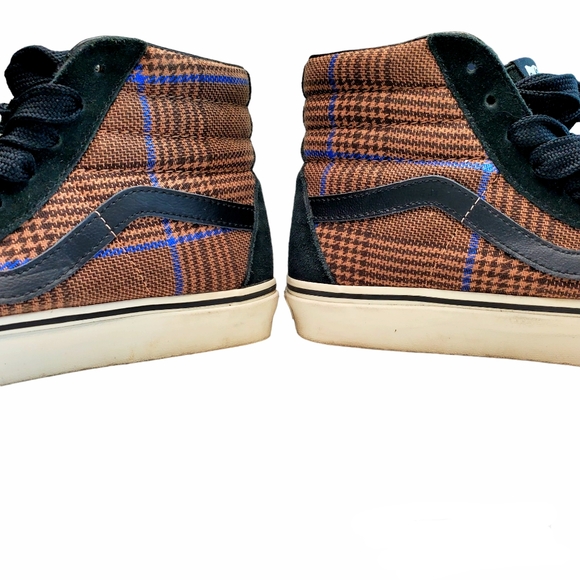 39) Sk8 Hi-Top Plaid Reissue Sz.8 Men's 9.5 Women's - Picture 8 of 10
